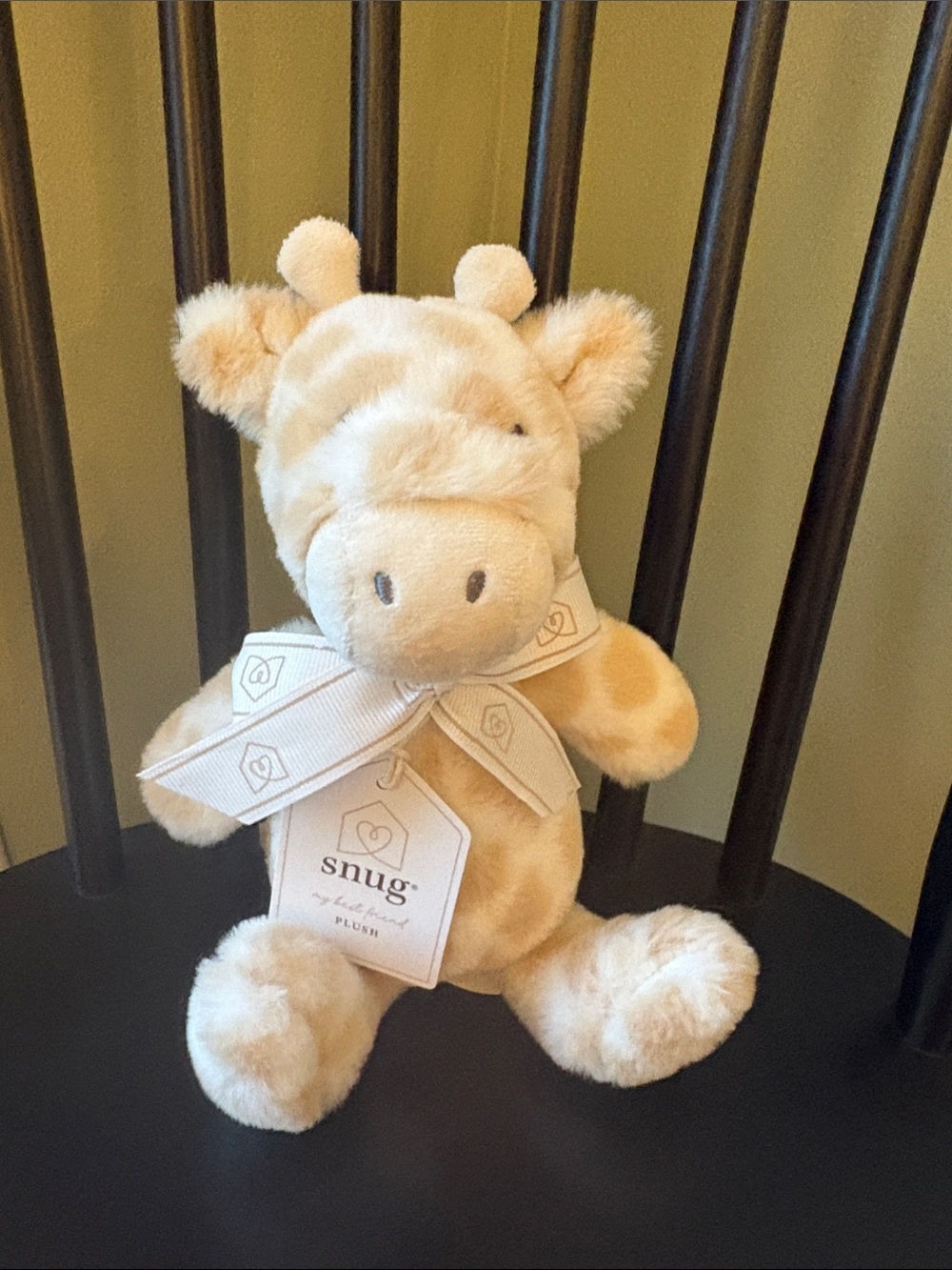 Snug Plush Beige Giraffe Stuffed Animal for Kids